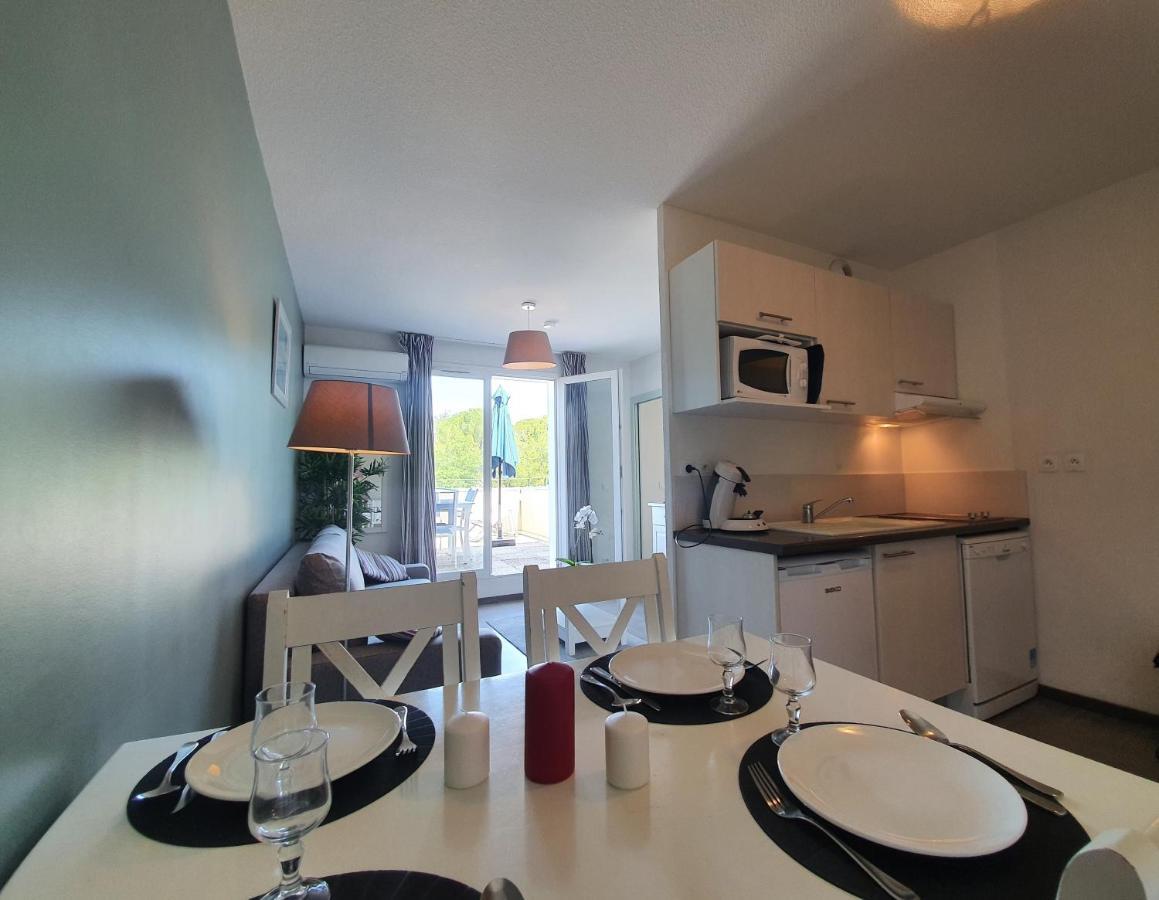 Apartmán Le Blanc-Martel - Piscine, Climatisation & Parking Gréoux-les-Bains Exteriér fotografie